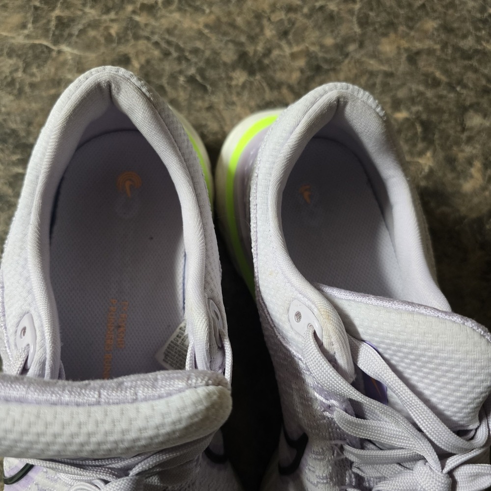 Nike React Infinity Run Flyknit 3 Barely Grape Ghost Green Mens DH5392-500 Sz 11 - Picture 4 of 8